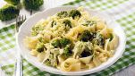 Tagliatelle broccoli e acciughe