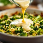 Broccoli coperti con besciamella