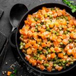 carote-piselli-latte