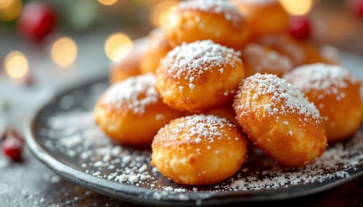 Castagnole morbide fritte