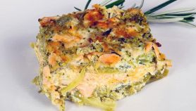 Sformato broccoli e salmone