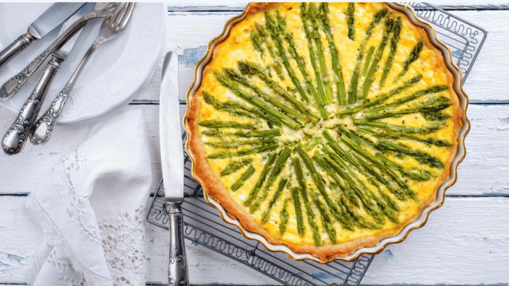 Crostata di asparagi torta salata