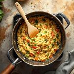 Risotto alle carote pronto