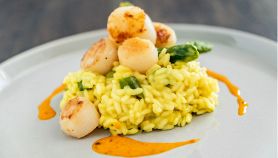 Risotto asparagi e capesante