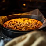 Sbriciolata ricotta e cioccolato in forno