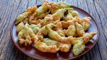 Tempura per fiori di zucca
