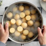 La cottura delle patate