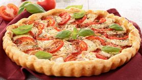 Crostata pomodoro e mozzarella