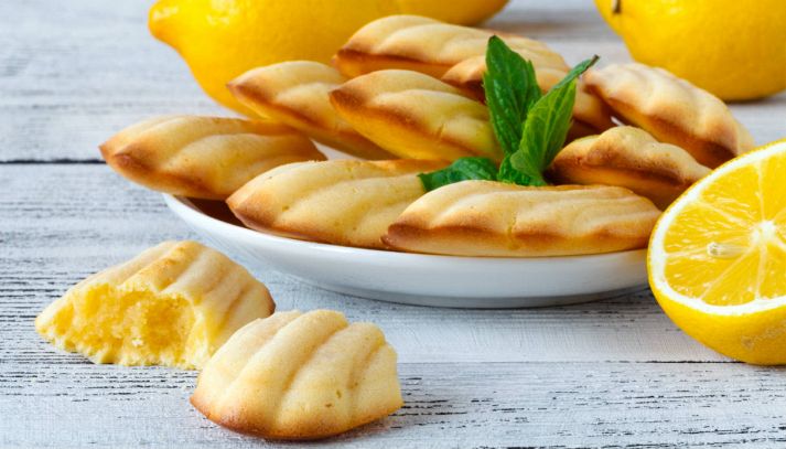 Madeleine al limone