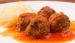 Polpette al sugo con purè