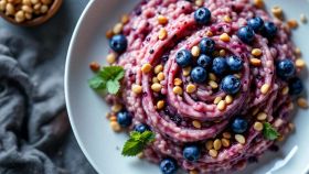 Risotto ai mirtilli
