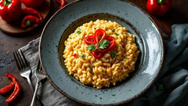 Risotto ai peperoni cremoso