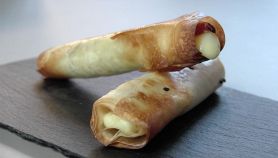 Sigari di prosciutto e brie