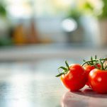 La preparazione dei pomodorini