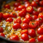 La disposizione dei pomodorini