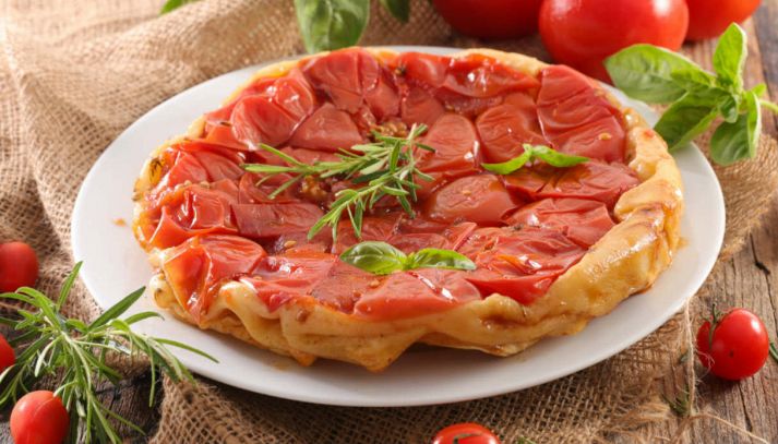 Tarte tatin ai pomodorini