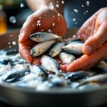 Pulizia del pesce