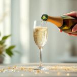L'aggiunta dello champagne