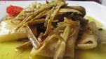 Paccheri con carciofi e granella di pistacchio