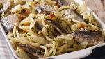 Ricetta pasta con le sarde e finocchietto selvatico