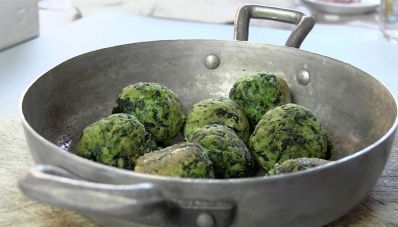Polpette al forno con ricotta e spinaci