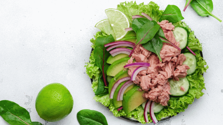 Insalata tonno e avocado