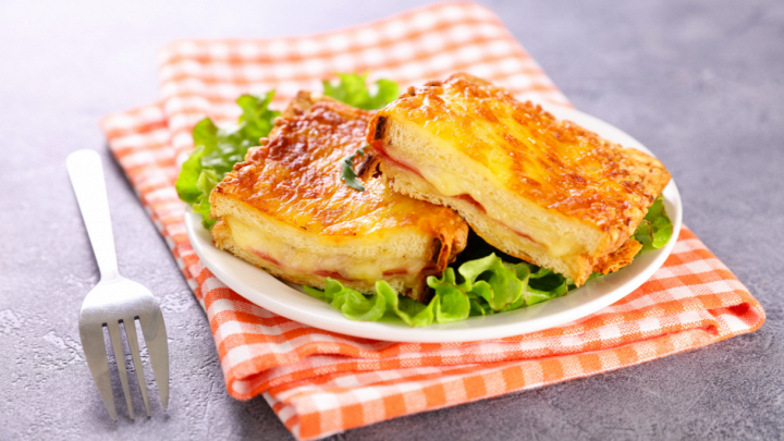 Croque monsieur alla francese