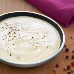 Besciamella senza burro appena pronta