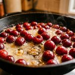 cottura delle ciliegie per crostata