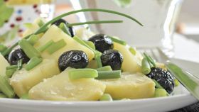 Fagiolini e patate in insalata
