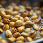 La preparazione dei pistacchi