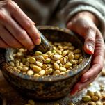 I pistacchi nel mortaio