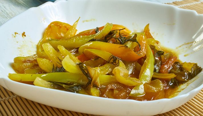 Peperoni in agrodolce