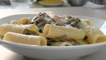 Rigatoni gricia con carciofi