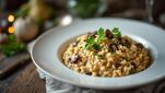 Risotto ai funghi champignon