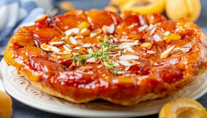 Tarte tatin di albicocche