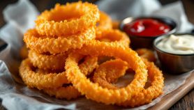 Anelli di cipolla fritti