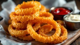 Anelli di cipolla fritti