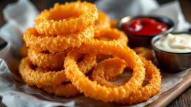 Anelli di cipolla fritti