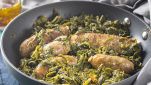 Cime di rapa e salsiccia