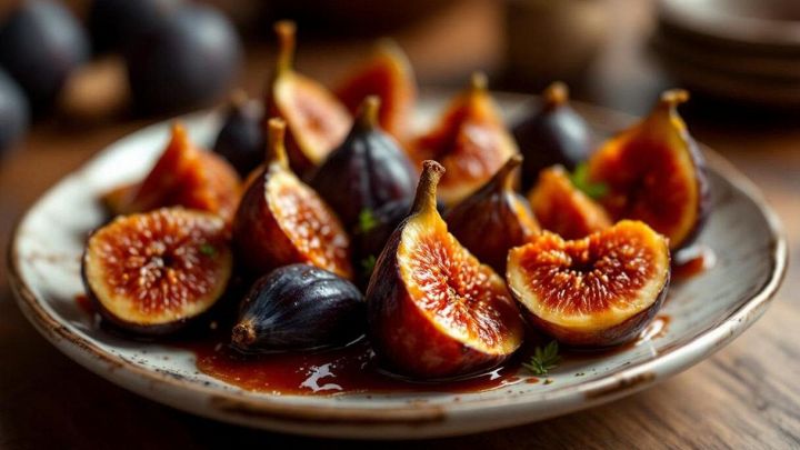 Fichi caramellati lucidi