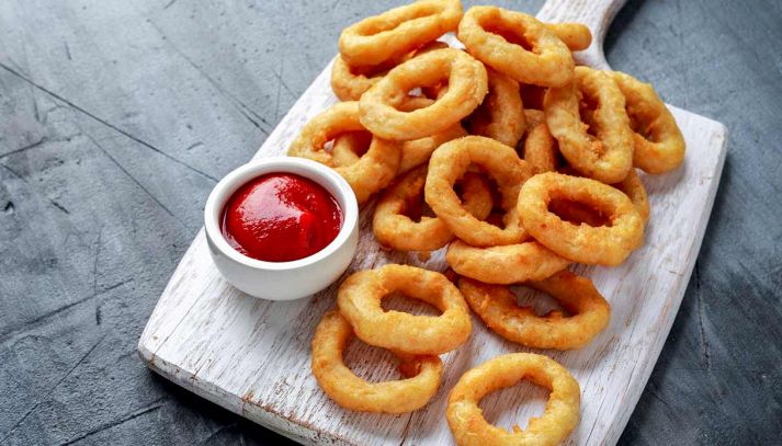 Onion rings - Anelli di cipolla fritti