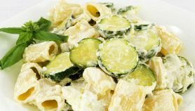Pasta fredda con Philandelphia e zucchine