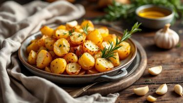 Patate al forno croccanti