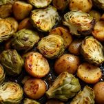 Carciofi e patate in padella