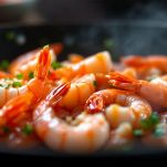 La cottura dei gamberetti