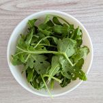 ciotola con la rucola