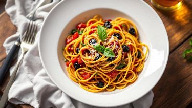 Pasta alla puttanesca pronta