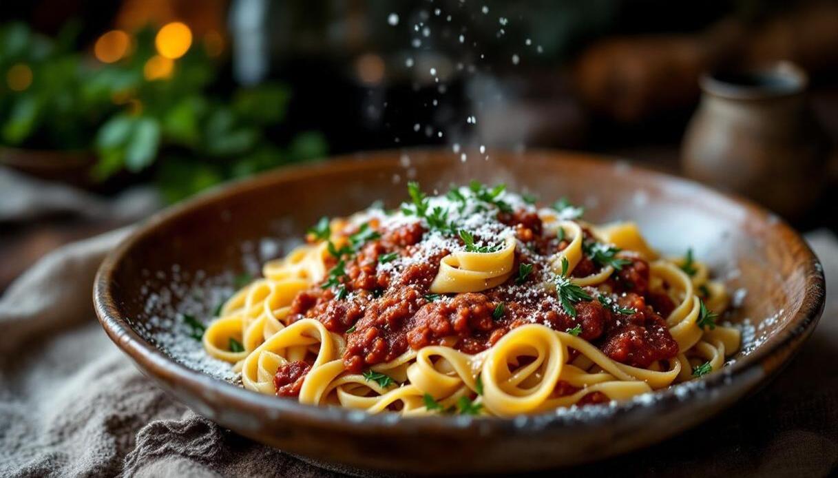 Tagliatelle al ragù