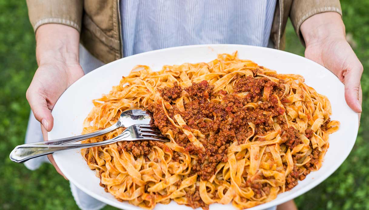 Tagliatelle alla bolognese